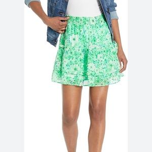 NWT BB Dakota by Steve Madden “Beat Goes Green” Skirt